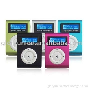 Clamp MP3 player